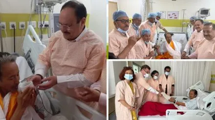 सोनम वांगचुक यांच्या तीनही मागण्या मान्य! जे. पी. नड्डा यांनी रुग्णालयात भेट घेऊन सुपूर्द केले पत्र