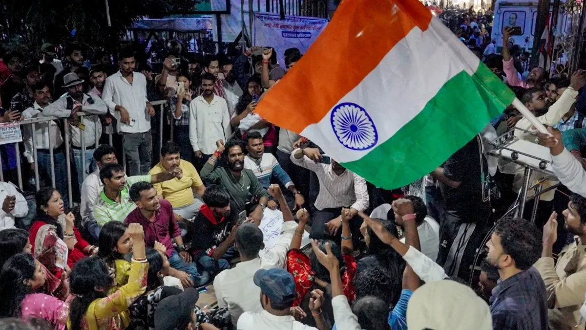 झारखंडमध्ये विद्यार्थी आंदोलनाला हिंसक वळण; विधान सभेसमोर पोलिसांची कारवाई