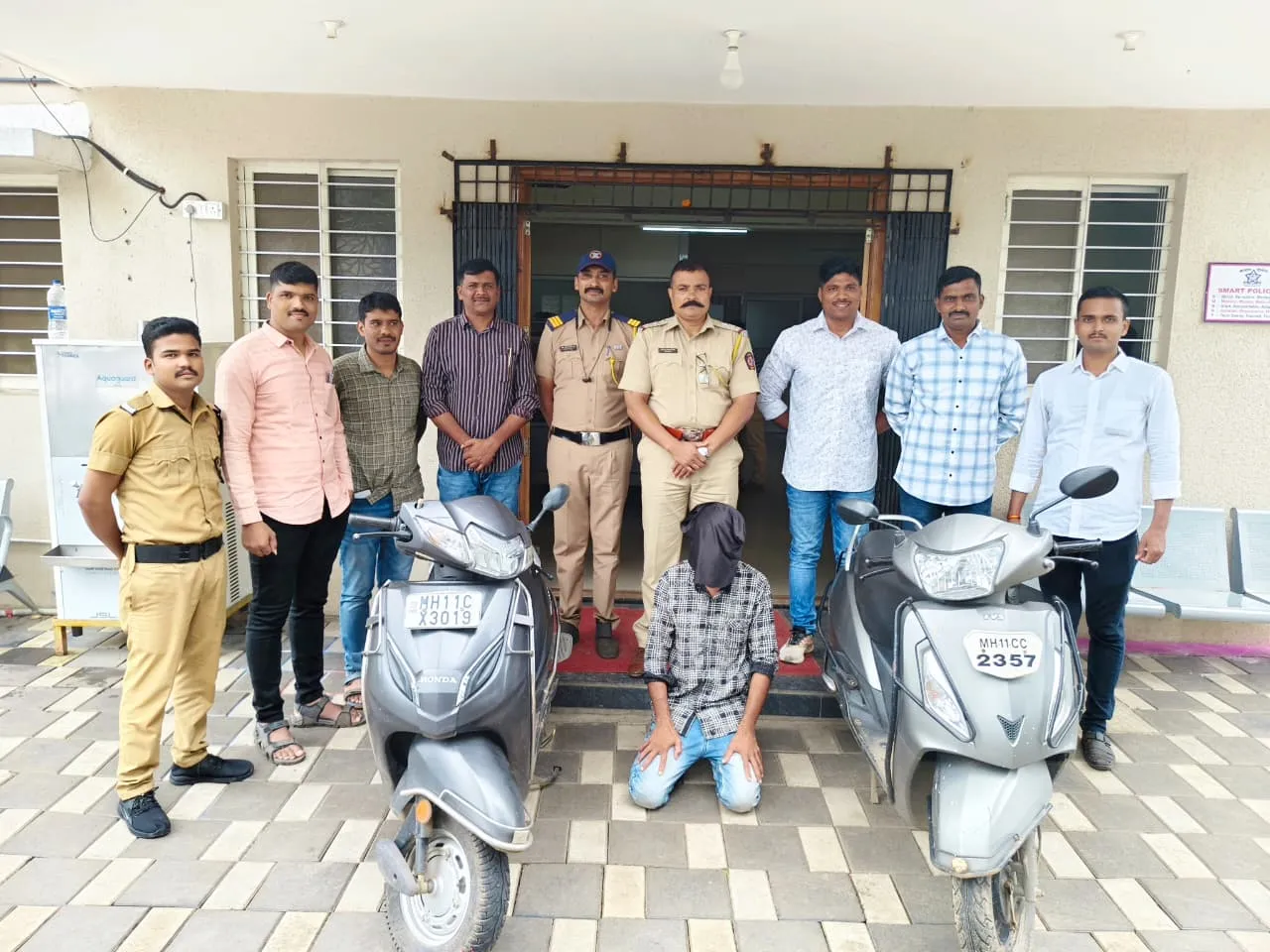 साताऱ्यात दुचाकी चोरीचा छडा; १ लाख ३५ हजारांच्या दोन मोटारसायकल जप्त