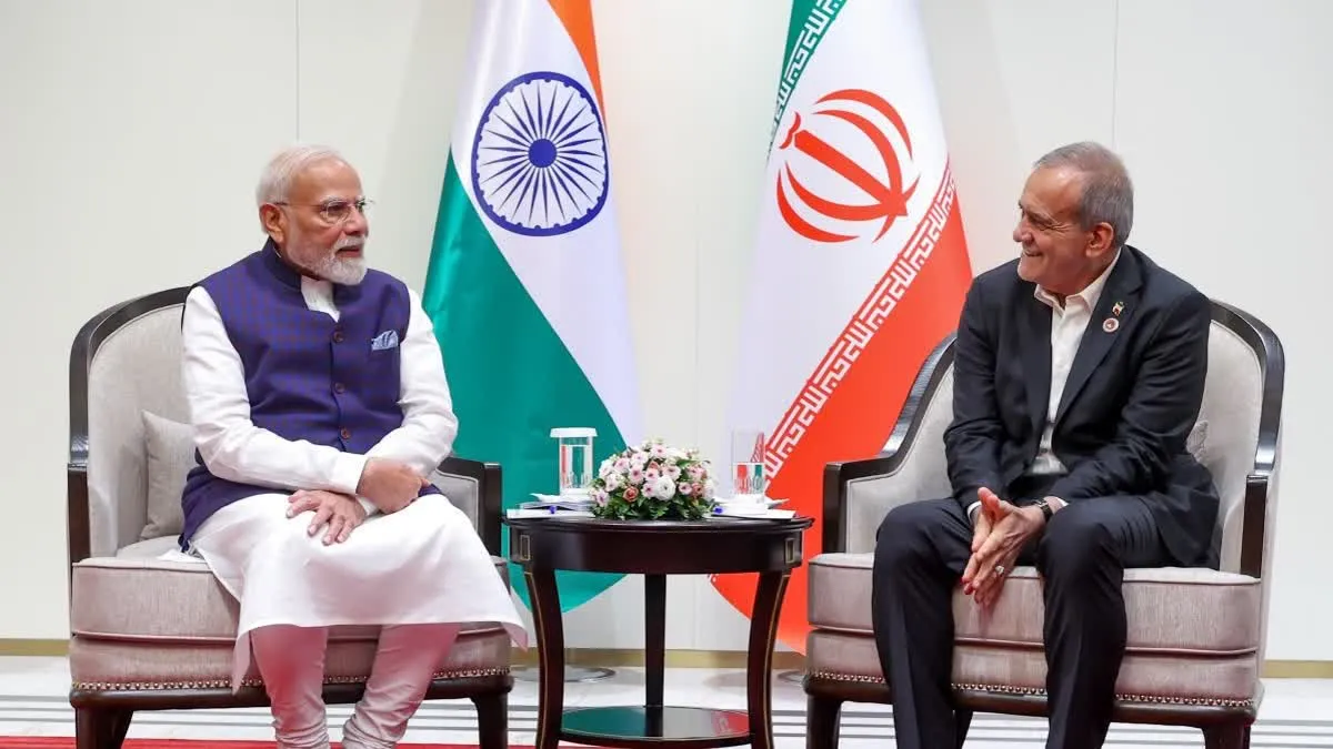 मोदी-इराण राष्ट्राध्यक्ष भेट; पश्चिम आशियातील संघर्ष संवादातून सोडवण्यावर भारताचा भर