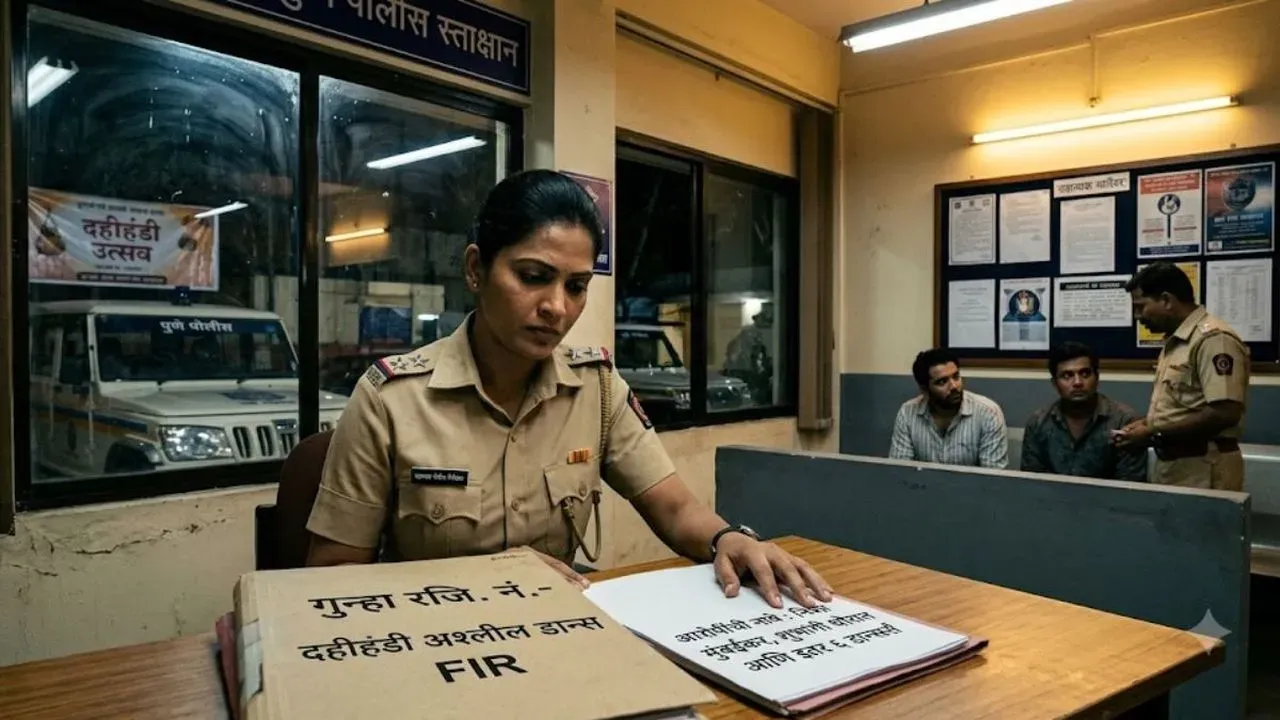 दहीहंडीतील अश्लील नृत्य भोवले; पुण्यात नृत्यांगना आणि आयोजकांवर गुन्हे दाखल