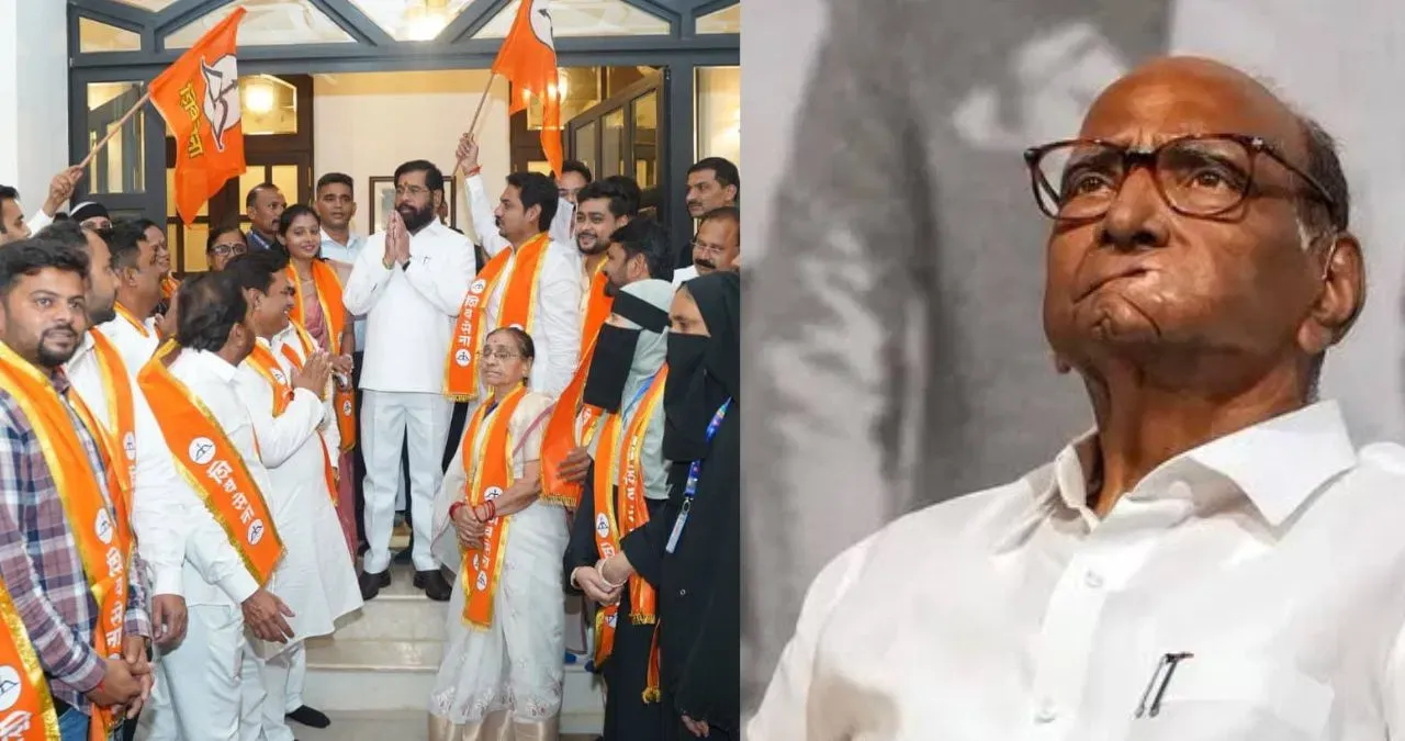 शिंदेंचा पवारांना धक्का; भुसावळमध्ये 11 नगरसेवकांचा शिवसेनेत प्रवेश