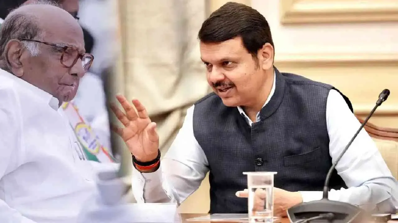 राज्यात दुष्काळ जाहीर करा; शरद पवारांचे फडणवीसांना पत्र, शेतकऱ्यांसाठी ९ प्रमुख मागण्या