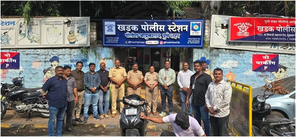 तडीपार आरोपीची पुन्हा गुन्हेगारी; वाहन चोराला पत्नीसह खडक पोलिसांनी पकडले