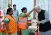 अनाथ, दिव्यांग मुलींच्या हस्ते राज्यपालांना राखी; लोकभवनात रक्षाबंधन उत्साहात
