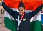 ग्लासगो राष्ट्रकुल खेळात मीराबाई चानूची ऐतिहासिक कामगिरी; विजयानंतर आनंदाने डोळ्यात आले पाणी