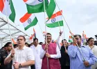 ‘राष्ट्र प्रथम तिरंगा उत्सवा’त देशभक्तीचा जल्लोष; मुख्यमंत्र्यांच्या हस्ते रॅलीचे उद्घाटन