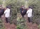 मावळात विकासाची पोलखोल; कुसवली पठारावर रुग्णाला झोळीतून नेण्याची वेळ