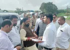 गणेशोत्सवापूर्वी मुंबई-गोवा महामार्गाला वेग; भरत गोगावले यांची पाहणी