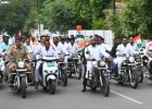 पालकमंत्री जयकुमार गोरे यांच्या सहभागाने सोलापुरात तिरंगा रॅली