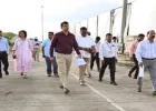 पुण्यात आंतरराष्ट्रीय प्रदर्शन केंद्राला वेग; पीएमआरडीए आयुक्तांकडून पाहणी