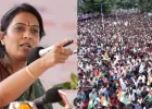 एमपीएससी आंदोलनावरून रोहिणी खडसेंचा सरकारवर हल्लाबोल