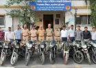 पुण्यात दुचाकी चोरांचे रॅकेट उघड; १४ मोटारसायकली जप्त, दोघे जेरबंद