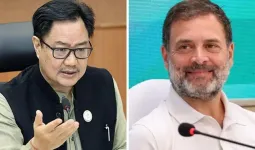 संसदीय कोंडीवर तोडगा शोधण्याचे प्रयत्न; रिजिजूंची राहुल गांधीं सोबत दुसरी बैठक