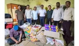 पुण्यात अवैध गुटख्यावर पोलिसांचा दणका; वडगाव शेरीत सव्वा लाखांचा मुद्देमाल जप्त