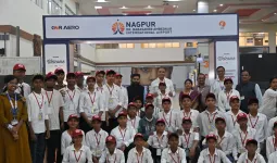 इस्रो अभ्यास दौरा पूर्ण करून ४१ विद्यार्थी नागपुरात दाखल; पालकमंत्र्यांनी साधला संवाद