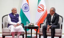 मोदी-इराण राष्ट्राध्यक्ष भेट; पश्चिम आशियातील संघर्ष संवादातून सोडवण्यावर भारताचा भर