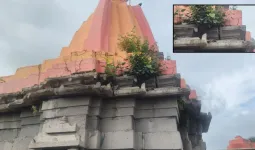 देऊरच्या विठ्ठल मंदिराची दुरवस्था; पालकमंत्र्यांकडे ग्रामस्थांची मागणी