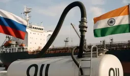 भारताची रशियन तेल खरेदी घटली; ऑगस्टमध्ये आयातीत २६ टक्क्यांची घसर
