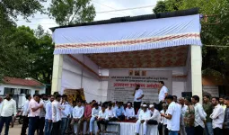 बावधनमध्ये प्रस्तावित खाणपट्ट्या विरोधात ग्रामस्थांचे आमरण उपोषण
