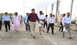 पुण्यात आंतरराष्ट्रीय प्रदर्शन केंद्राला वेग; पीएमआरडीए आयुक्तांकडून पाहणी