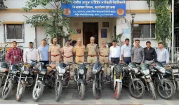 पुण्यात दुचाकी चोरांचे रॅकेट उघड; १४ मोटारसायकली जप्त, दोघे जेरबंद