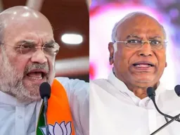 राज्यसभेत खर्गे यांच्या वक्तव्यावरून गदारोळ; अमित शाह यांच्या राजीनाम्याची मागणी