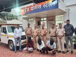 शेतकऱ्यांच्या दावणीला हात घालणारी ‘पिकअप गँग’ जेरबंद; भुईंज पोलिसांची धडाकेबाज कामगिरी