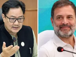 संसदीय कोंडीवर तोडगा शोधण्याचे प्रयत्न; रिजिजूंची राहुल गांधीं सोबत दुसरी बैठक