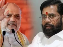अमित शाह-एकनाथ शिंदेंची विमानतळावर १० मिनिटे चर्चा; राजकीय चर्चांना उधाण