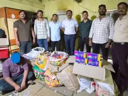 पुण्यात अवैध गुटख्यावर पोलिसांचा दणका; वडगाव शेरीत सव्वा लाखांचा मुद्देमाल जप्त