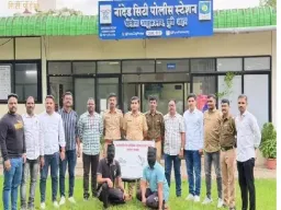 धायरीत गावठी पिस्तूलासह दोघांना अटक; नांदेडसिटी पोलिसांची कारवाई