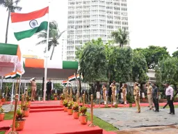 मंत्रालयात स्वातंत्र्यदिनाची रंगीत तालीम; १५ ऑगस्टला मुख्यमंत्र्यांच्या हस्ते ध्वजारोहण