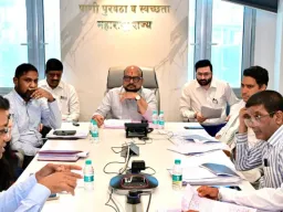 कोपरगावच्या पाणीपुरवठा योजनांचा गुलाबराव पाटीलांकडून आढावा