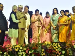पुणे फेस्टिव्हलच्या ३८व्या पर्वाला सुरुवात; उपराष्ट्रपती सी. पी. राधाकृष्णन यांचा विकासाचा संदेश