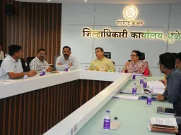 धुळे–नरडाणा रेल्वे प्रकल्पाला गती देण्याचे पालकमंत्री रावलांचे निर्देश