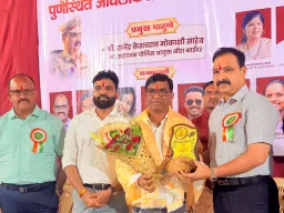 जावळी युवा प्रतिष्ठानकडून संतोष कदम सरांचा गुणगौरव