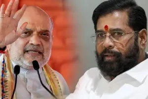 अमित शाह-एकनाथ शिंदेंची विमानतळावर १० मिनिटे चर्चा; राजकीय चर्चांना उधाण