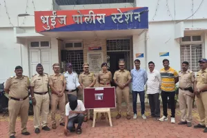 सुरूर ब्रिजखाली पिस्तूलासह तरुण अटकेत; भुईंज पोलिसांची मध्यरात्री कारवाई