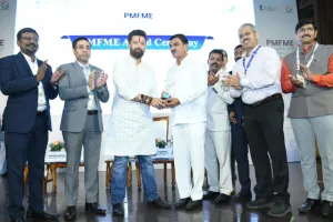 पीएमएफएमई योजनेत महाराष्ट्र अव्वल; कृषीमंत्री दत्तात्रय भरणे यांनी स्वीकारला पुरस्कार