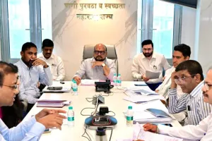 कोपरगावच्या पाणीपुरवठा योजनांचा गुलाबराव पाटीलांकडून आढावा
