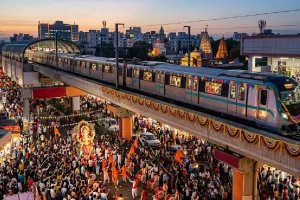 गणेशोत्सवात पुणे मेट्रोची विक्रमी भरारी; १२ दिवसांत ४८ लाखांहून अधिक प्रवासी, ७.४९ कोटींची कमाई