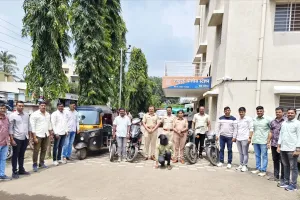 सातारा पोलिसांची धडाकेबाज कामगिरी; चार दुचाकी चोरीचे गुन्हे उघड, साडेतीन लाखांचा मुद्देमाल जप्त