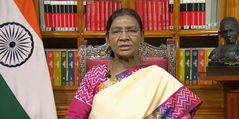 राष्ट्रपती मुर्मूंचे देशवासीयांना संबोधन; जागतिक अस्थिरतेतही भारताची अर्थव्यवस्था मजबूत