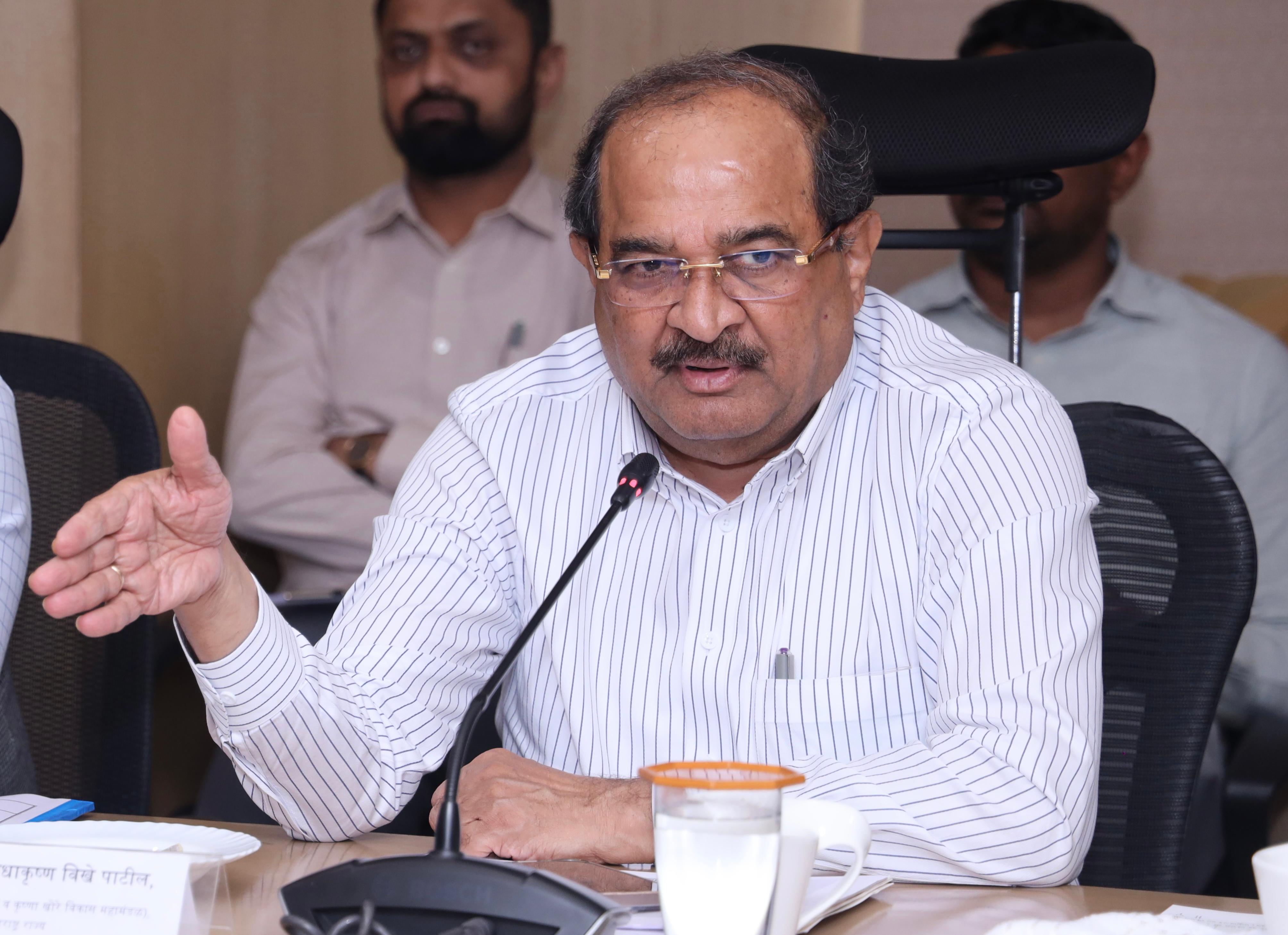 पुणे शहरातील पाणीगळतीच्या अनुषंगाने उपाययोजना सुचविण्यासाठी कृतीदल स्थापन करा- जलसंपदा मंत्री राधाकृष्ण विखे पाटील