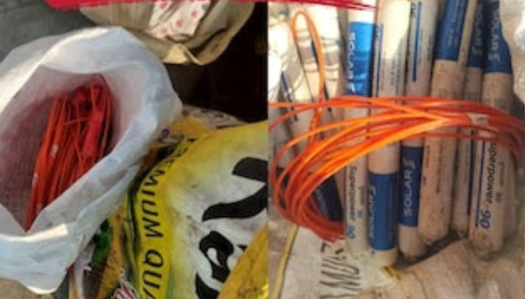 पुण्यात सापडलं बॉम्ब बनवण्याचं साहित्य.... लोकांमध्ये भीतीचे वातावरण 