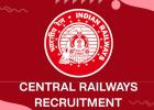 मध्य रेल्वे मध्ये सांस्कृतिक कोट्यातून भरती.... आजच अर्ज करा 