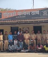 दहिवडी पोलिसांची मोठी कारवाई ; पुणे जिल्ह्यातील सराईत टोळी जेरबंद ; १३ लाखांचा मुद्देमाल जप्त