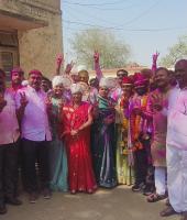 ​५ विरुद्ध ५ च्या लढतीत राष्ट्रवादीचा 'करिश्मा'; सभापतीपदी विक्रम शिंगाडे, उपसभापतीपदी प्रियांका जगदाळे