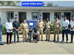 वाघोलीत महिलेला जखमी करून मंगळसूत्र लांबवणारा चोरटा जेरबंद; चोरीच्या दुचाकीसह अवघ्या ८ तासांत पोलिसांची धडक कारवाई!